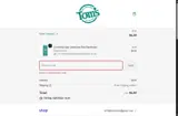 BYOB coupon verification screenshot