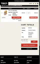 HAPPY5 coupon verification screenshot