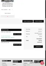 SAVE10 coupon verification screenshot