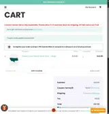 Harvey10 coupon verification screenshot
