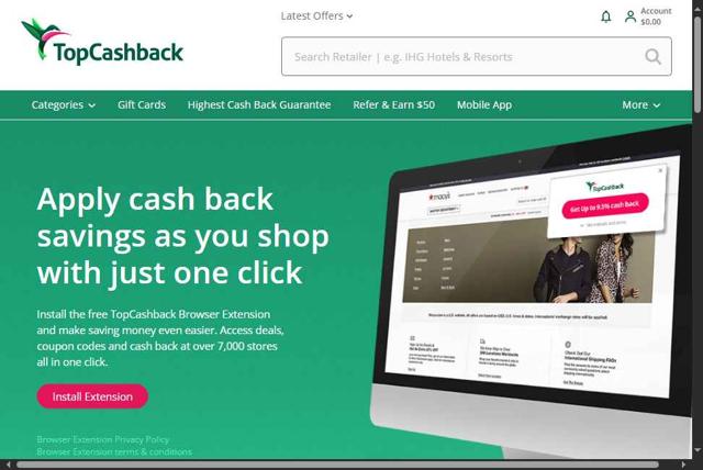 TopCashback checkout page showing TopCashback promo code box | Screenshot taken by SimplyCodes community member on Sep 11, 2025