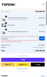 SPRING10 coupon verification screenshot