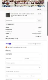 AUGUST25 coupon verification screenshot