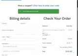 topfishing coupon verification screenshot