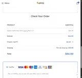 VIPE10 coupon verification screenshot