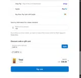 CART10 coupon verification screenshot