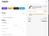 Topper Fine Jewelers coupon verification screenshot