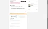 Topshop coupon verification screenshot