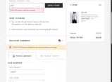 BAG coupon verification screenshot