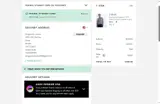 Topshop coupon verification screenshot