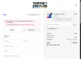 TopTierPrintLab coupon verification screenshot
