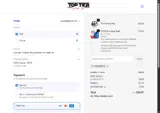TopTierPrintLab coupon verification screenshot