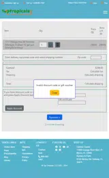 FATHERS25 coupon verification screenshot