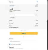 TOPUMP coupon verification screenshot