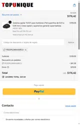 PESOPLUMAHAIRCU coupon verification screenshot
