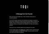 TOQi coupon verification screenshot