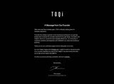 TOQi coupon verification screenshot