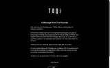 TOQi coupon verification screenshot