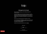 TOQi coupon verification screenshot