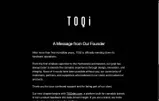 TOQi coupon verification screenshot