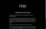 TOQi coupon verification screenshot