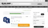 Toronto Maple Leafs Shop coupon verification screenshot