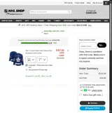 Toronto Maple Leafs Shop coupon verification screenshot
