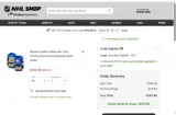 Toronto Maple Leafs Shop coupon verification screenshot