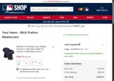 Toronto Blue Jays coupon verification screenshot