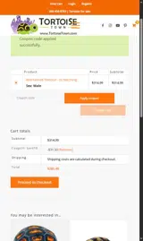 SAVE10 coupon verification screenshot