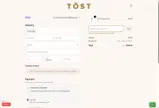 Tost Beverages coupon verification screenshot