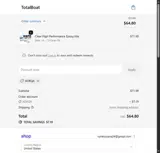 ADBQA coupon verification screenshot