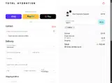 Total Hydration coupon verification screenshot