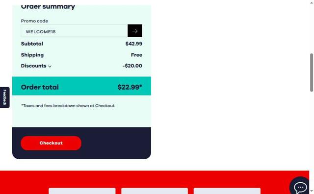 Total Wireless checkout page showing Total Wireless promo code box | Screenshot taken by SimplyCodes community member on Jun 20, 2025