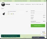 To The Cloud Vapor Store coupon verification screenshot