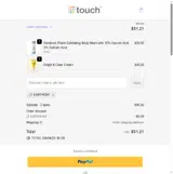 EARTHDAY coupon verification screenshot