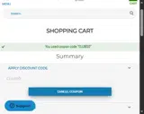 TourSpecGolf coupon verification screenshot