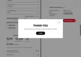 Toyota coupon verification screenshot