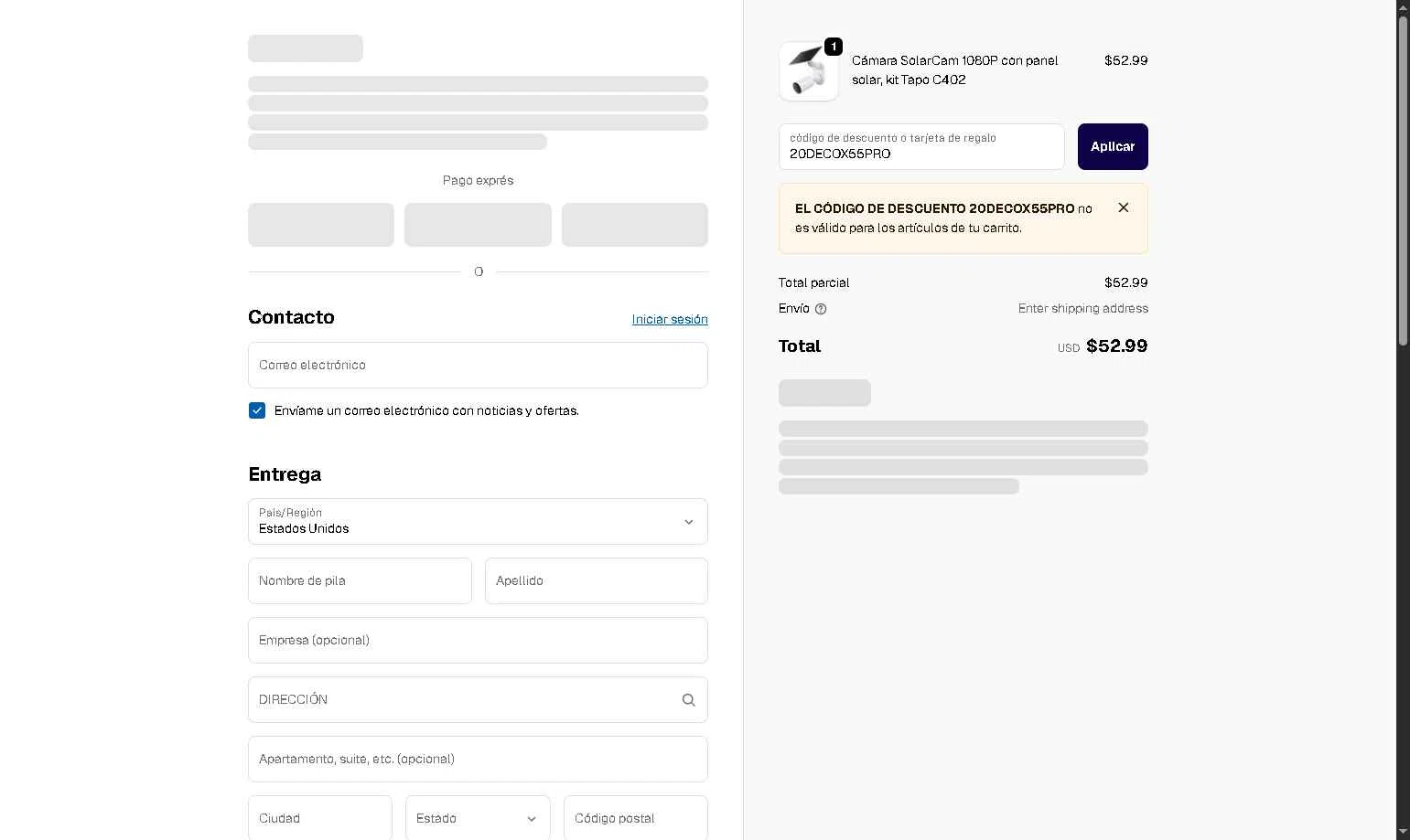 Tp-Link checkout page showing Tp-Link promo code box | Screenshot taken by SimplyCodes community member on Nov 17, 2025