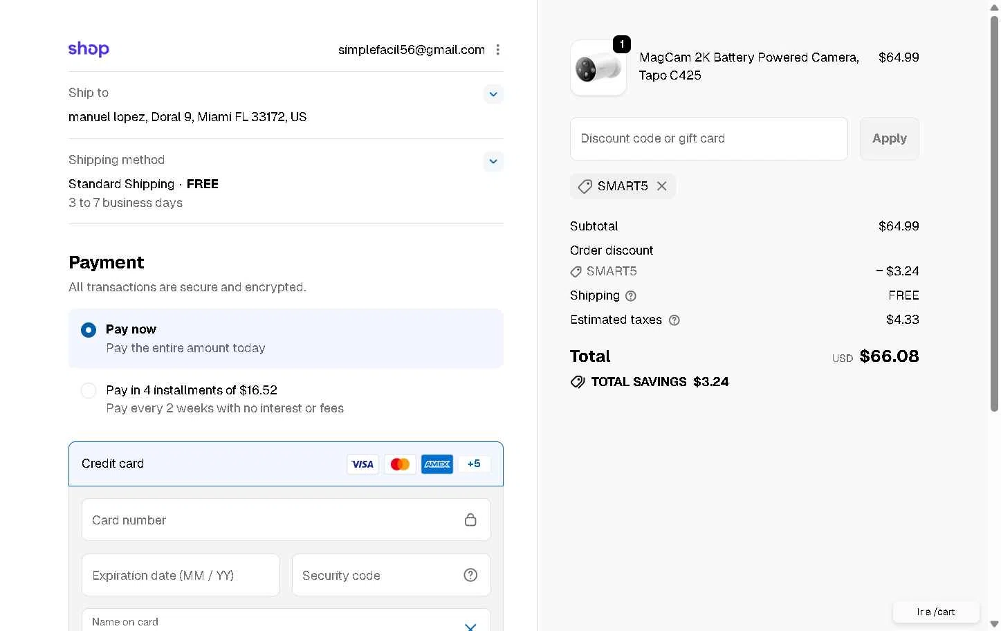 Tp-Link checkout page showing Tp-Link promo code box | Screenshot taken by SimplyCodes community member on Dec 24, 2025