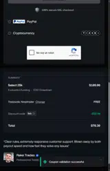 FEB coupon verification screenshot