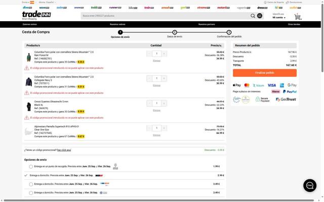 TradeINN Promo Codes (4 Verified) - 15% Off w/Code Oct 2025
