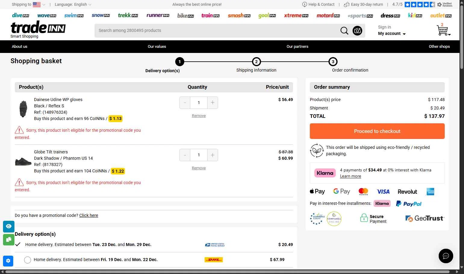TradeINN Promo Codes - 15% Off (9 Verified) Dec 2025