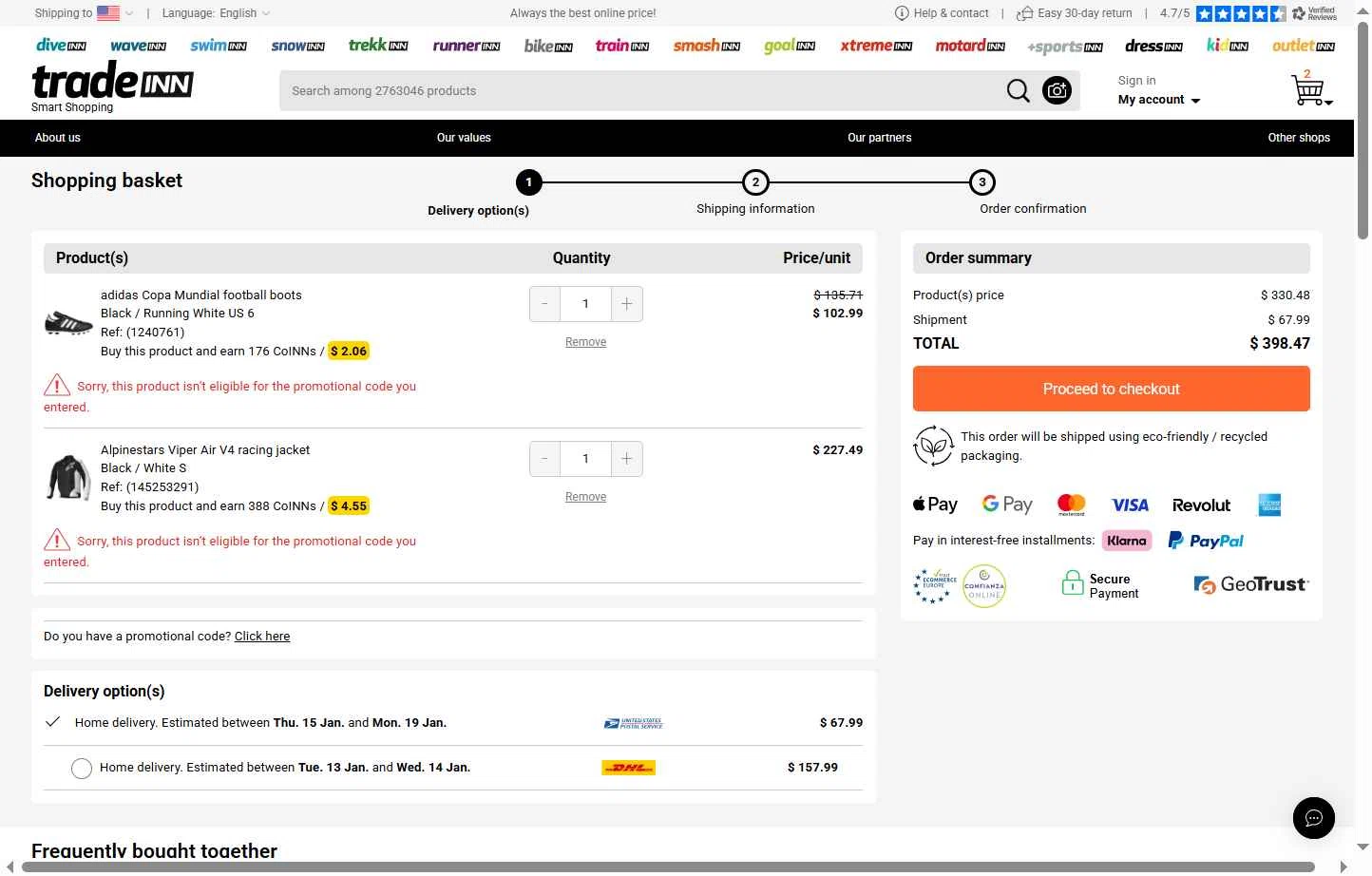 TradeINN Promo Codes - 15% Off (8 Verified) Dec 2025