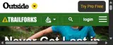 Trailforks coupon verification screenshot