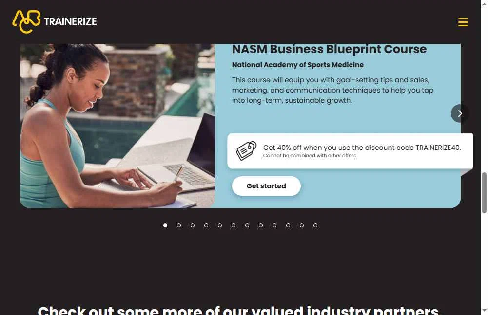 Trainerize checkout page showing Trainerize discount code box | Screenshot taken by SimplyCodes community member on Feb 1, 2026