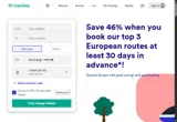 Trainline coupon verification screenshot
