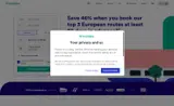 Trainline coupon verification screenshot