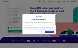 Trainline coupon verification screenshot