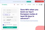 Trainline coupon verification screenshot